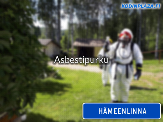 Asbestipurku Hämeenlinna