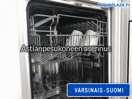 Astianpesukoneen asennus Varsinais-Suomi