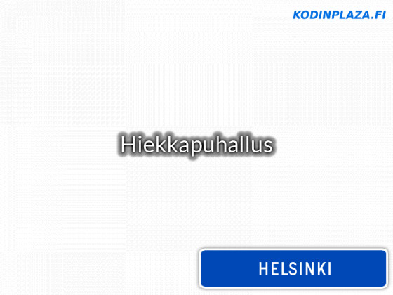 Hiekkapuhallus Helsinki