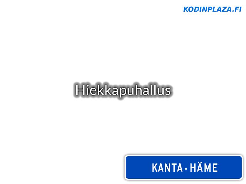 Hiekkapuhallus Kanta-Häme