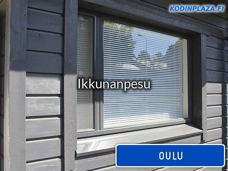 Ikkunanpesu Oulu