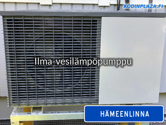 Ilma-vesilämpöpumppu Hämeenlinna