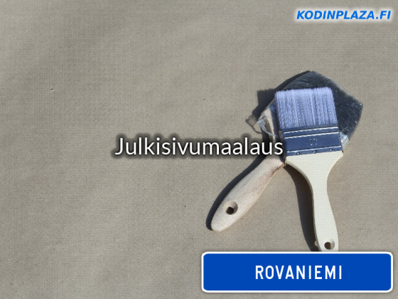 Julkisivumaalaus Rovaniemi