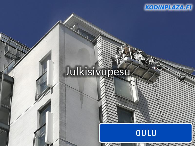 Julkisivupesu Oulu