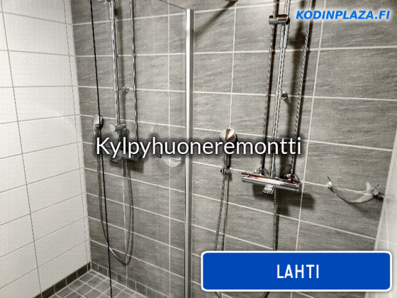 Kylpyhuoneremontti Lahti