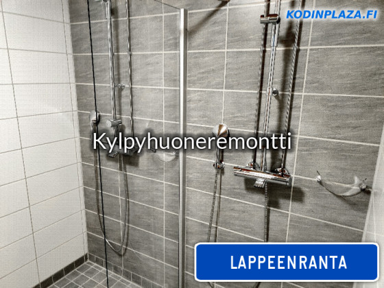 Kylpyhuoneremontti Lappeenranta