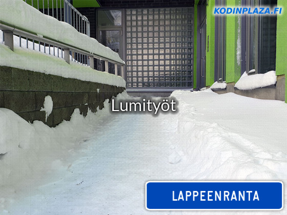 Lumityöt Lappeenranta