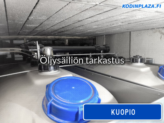 Öljysäiliön tarkastus Kuopio