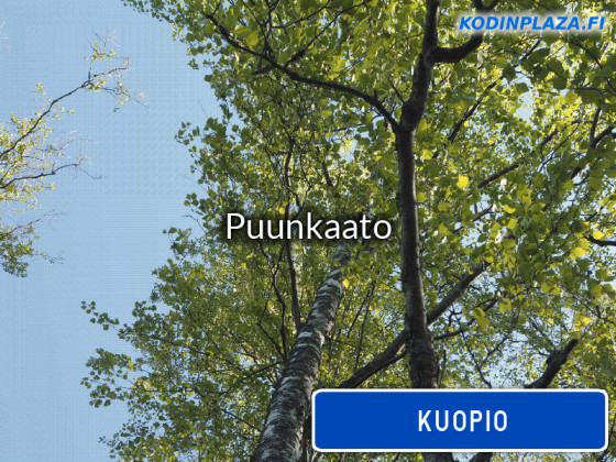 Puunkaato Kuopio
