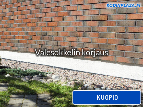 Valesokkelin korjaus Kuopio