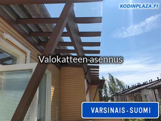 Valokatteen asennus Varsinais-Suomi